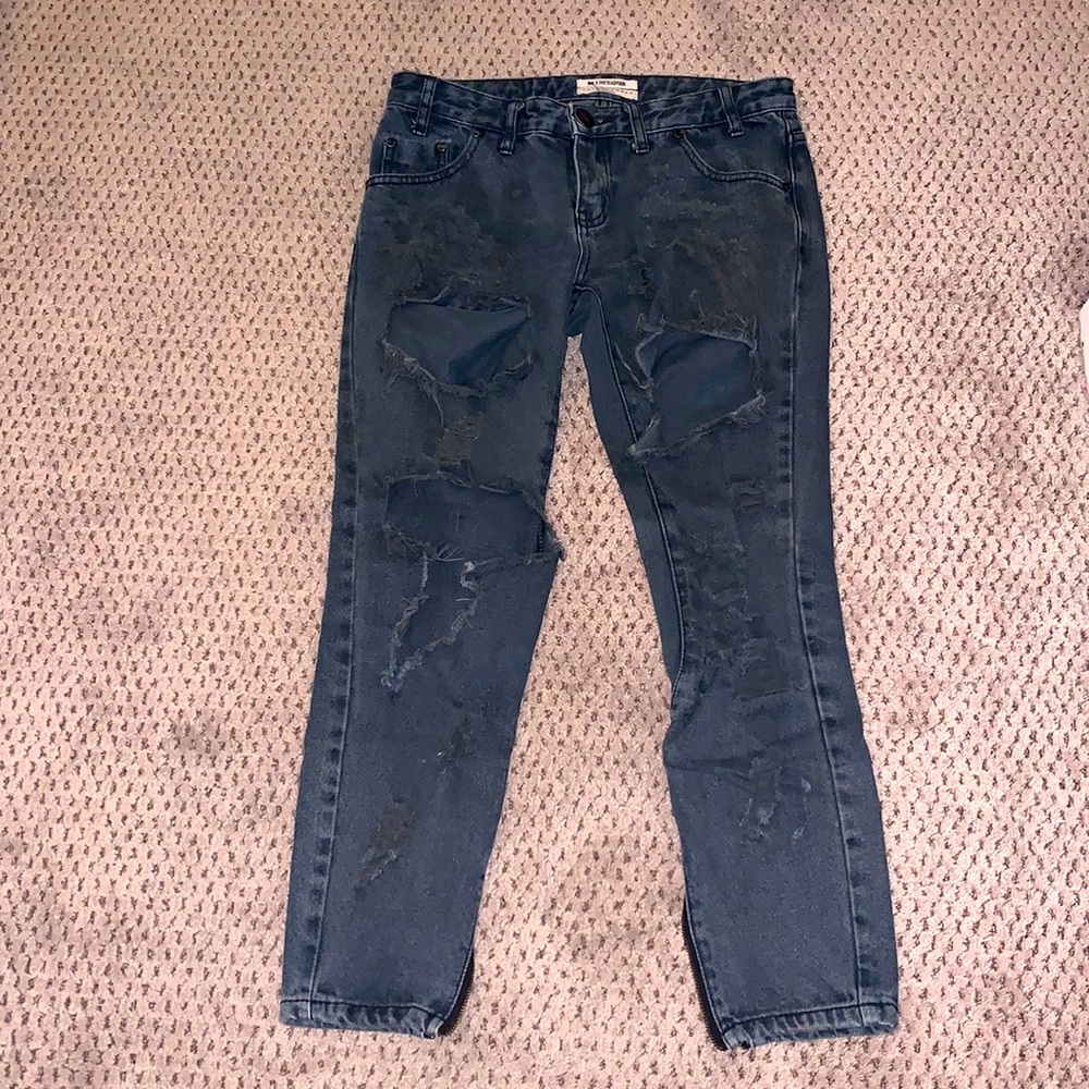 One Teaspoon Ripped Jeans